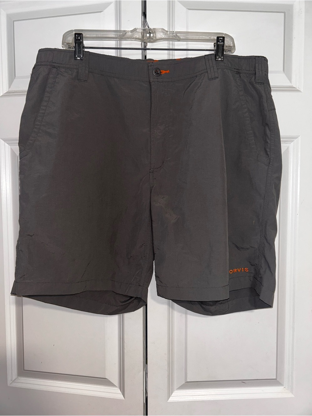 Orvis Men's Gray Performance Shorts
